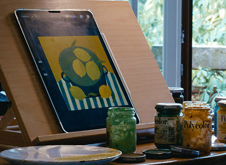 Marco Marellas studio i Venezia